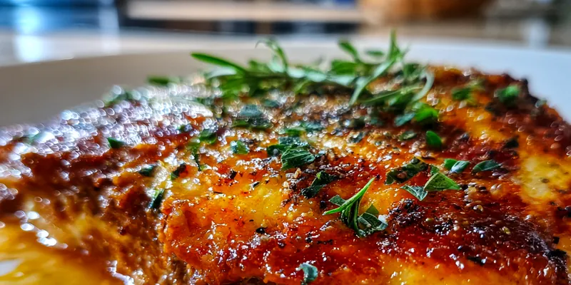 Delicious Classic Beef Lasagna on plate