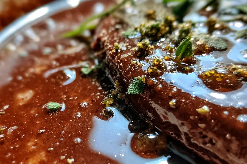 Fresh ingredients for Midnight Cocoa Mousse